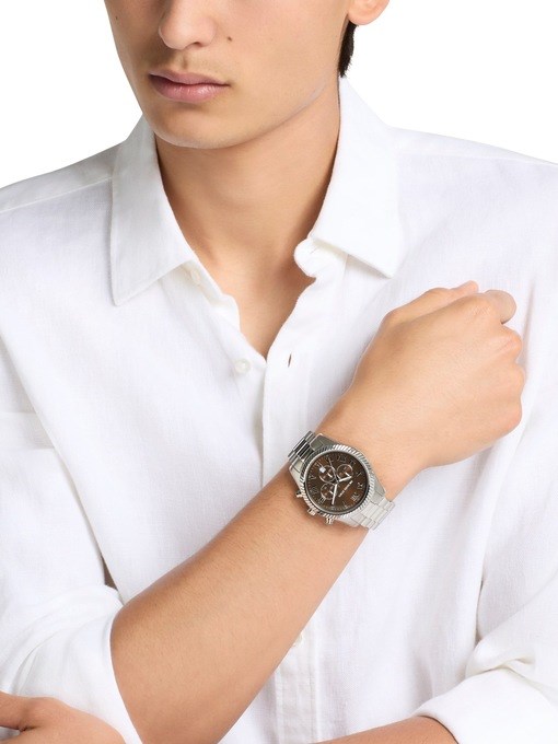 Michael Kors Lexington Chronograph Stainless Steel Watch