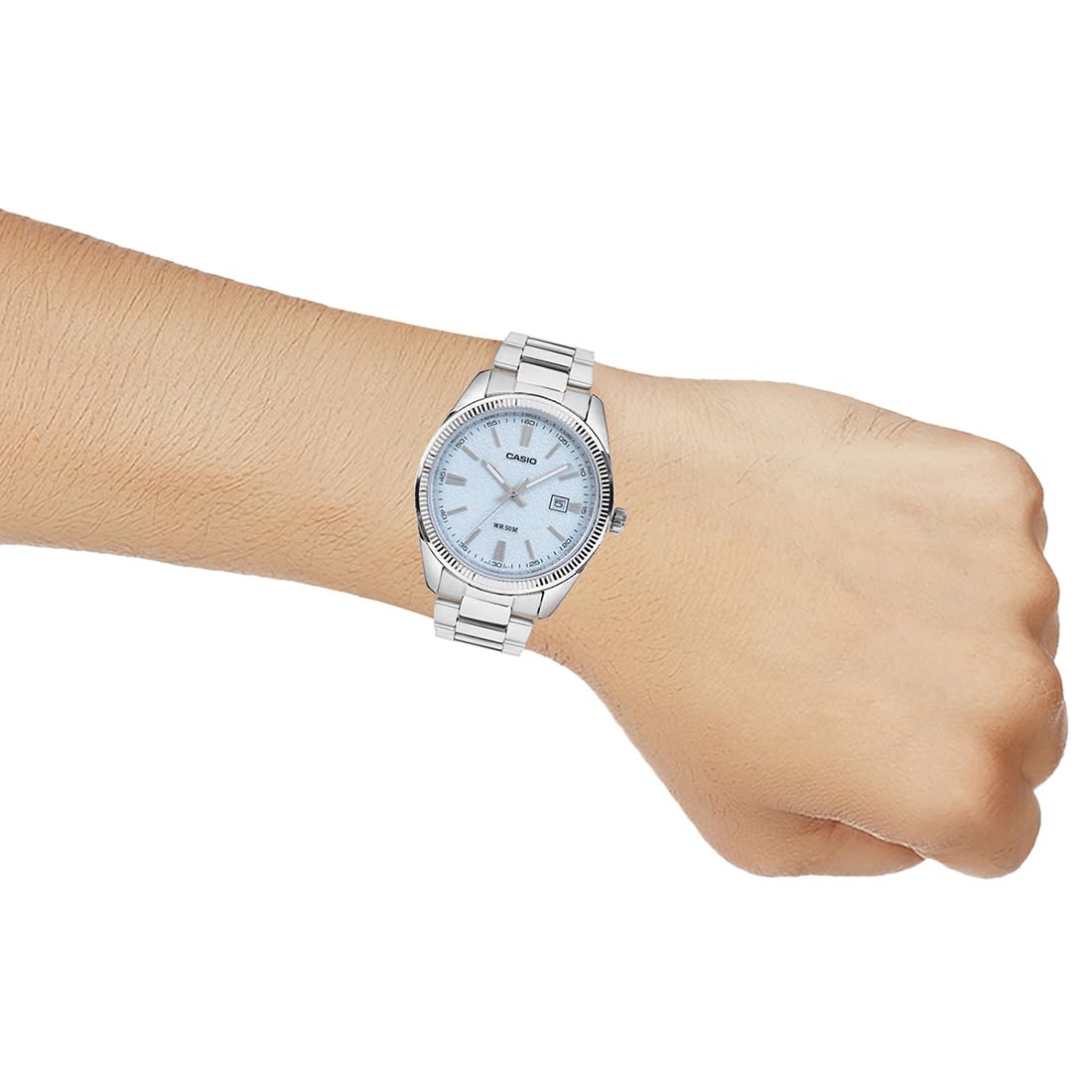 Casio Men MTP-1302DA-2A2VDF Analog Blue Dial Men