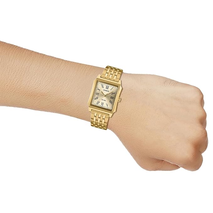 Casio Men MTP-B190G-9BVDF Analog Gold Watch Men