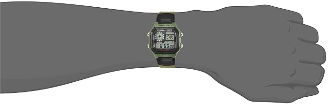 Casio Youth Series Digital Grey Dial Men's Watch