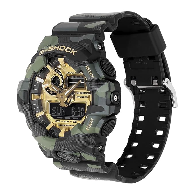 Casio G-Shock GA-700CMG-3ADR Analog-Digital Gold Watch Men
