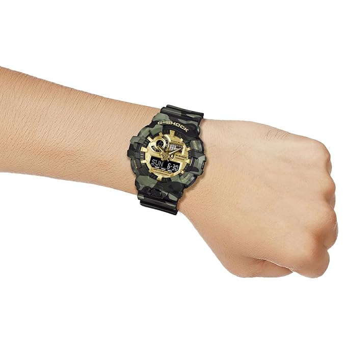 Casio G-Shock GA-700CMG-3ADR Analog-Digital Gold Watch Men