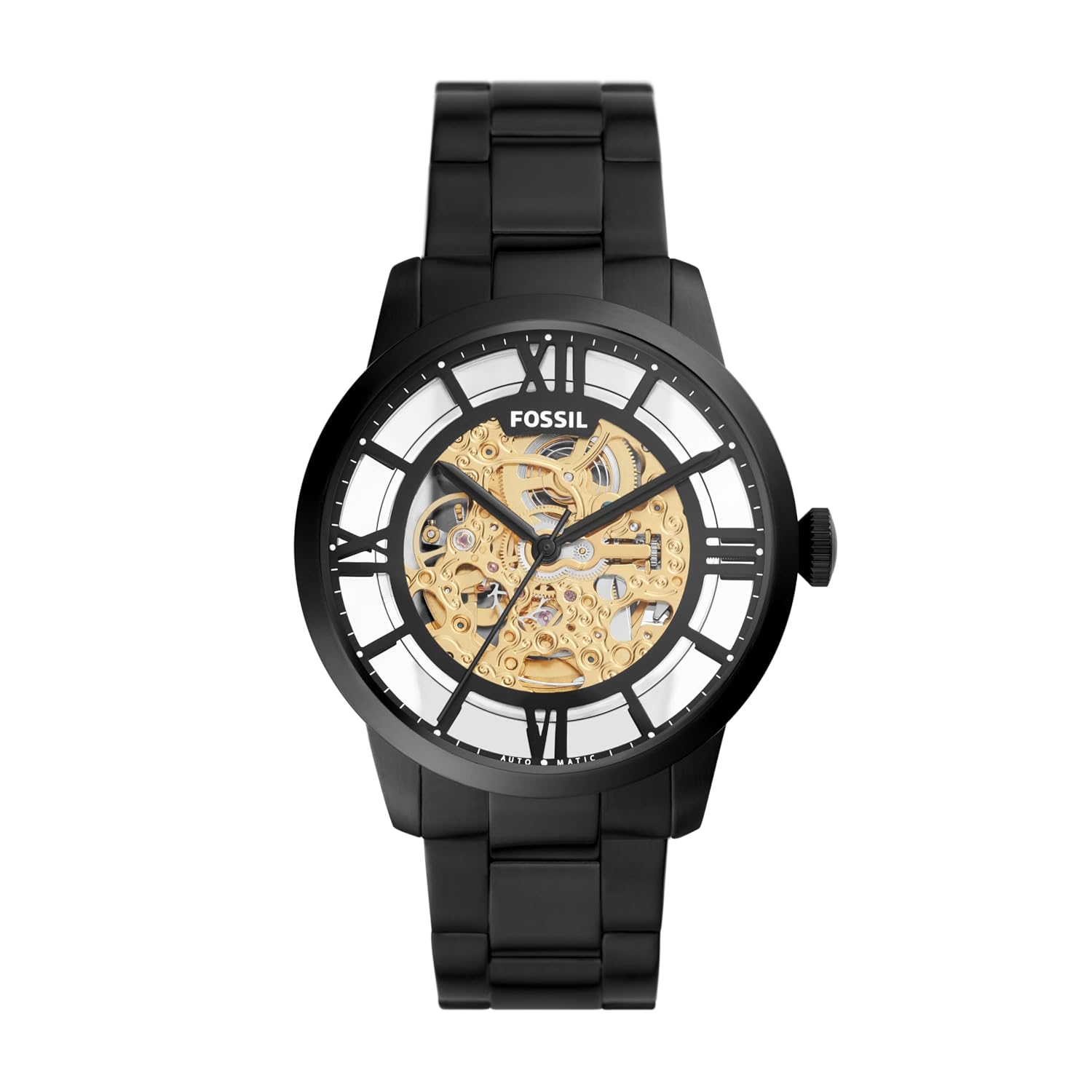 Fossil Townsman Analog Black Dial Men's Watch