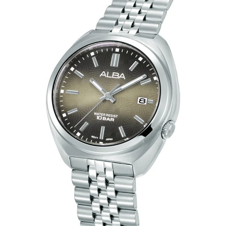 Signature Cream Gradiation Dial Quartz Watch