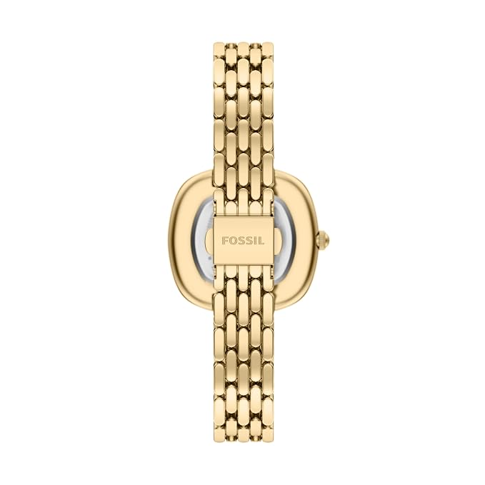 Fossil Genevive Gold Quartz Stainless Steel Watch