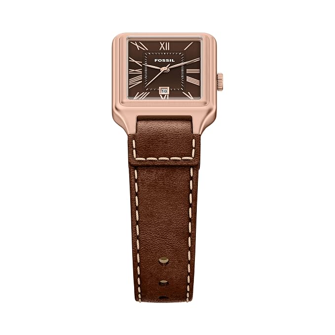 Fossil Raquel Brown Quartz Leather Watch