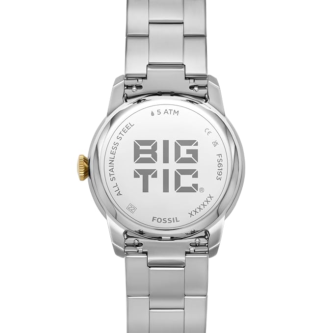 Fossil Townsman Multicolor Quartz Stainless Steel Watch