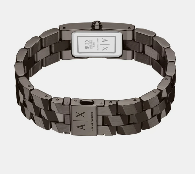 Women Quartz Brown Dial Analog Stainless Steel Watch