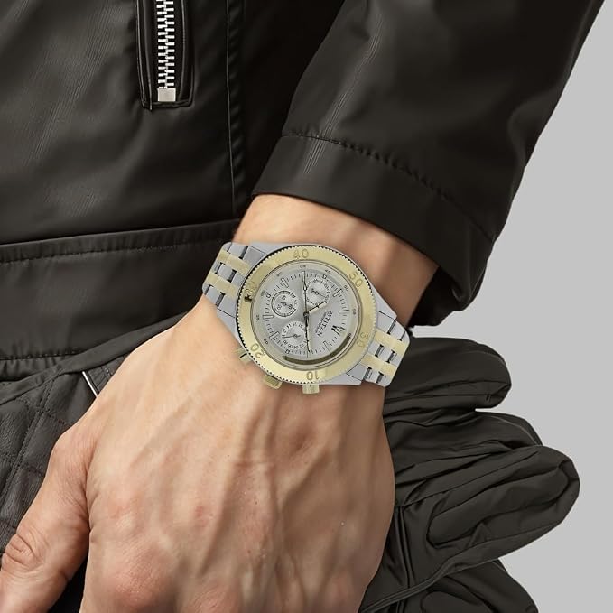 Titan Octane Analog Silver Dial Men's Watch