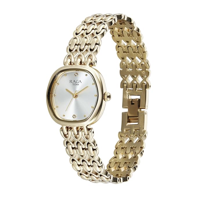 Titan Raga Spotlight 2.0 Quartz Analog 3Hands Display Watch for Women