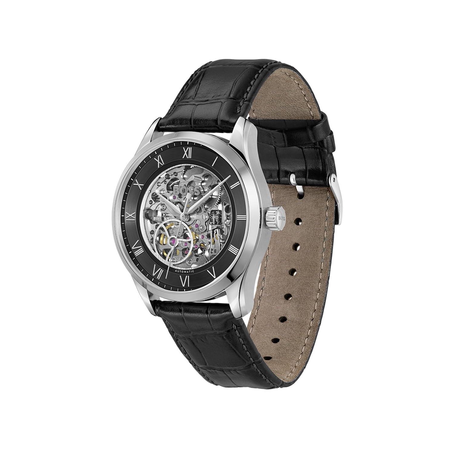 BOSS Analog Black Dial Men's Watch