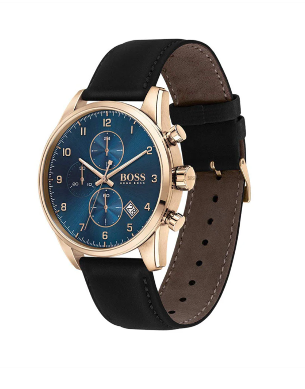 Hugo Boss Analog Blue Dial Men's Watch
