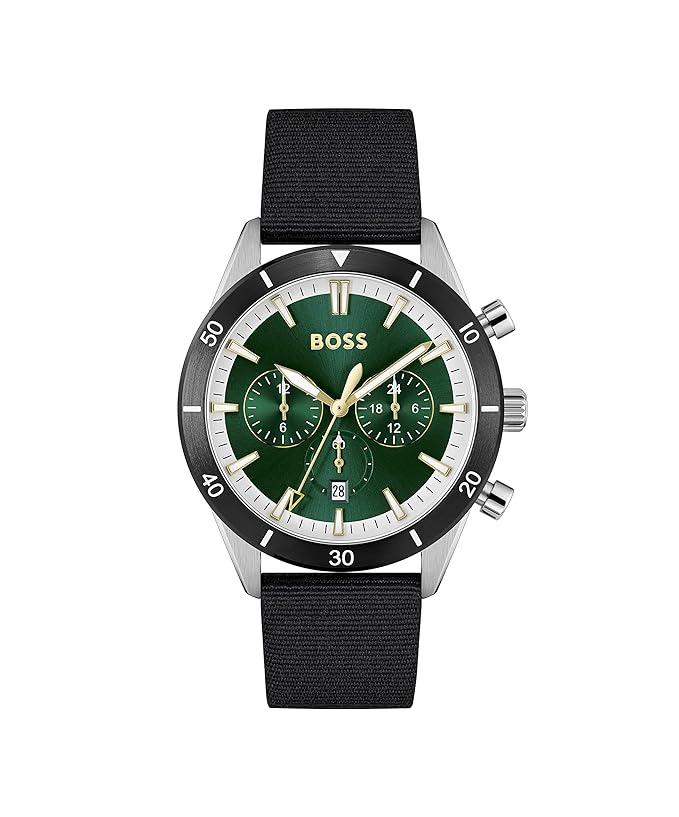 Hugo Boss Santiago Analog Green Dial Men's Watch