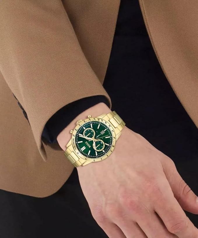 BOSS Analog Green Dial Men's Watch