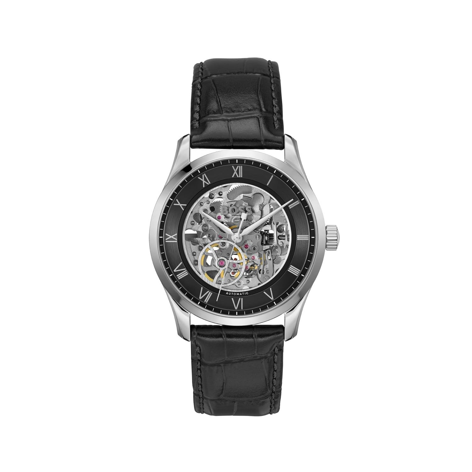 BOSS Analog Black Dial Men's Watch
