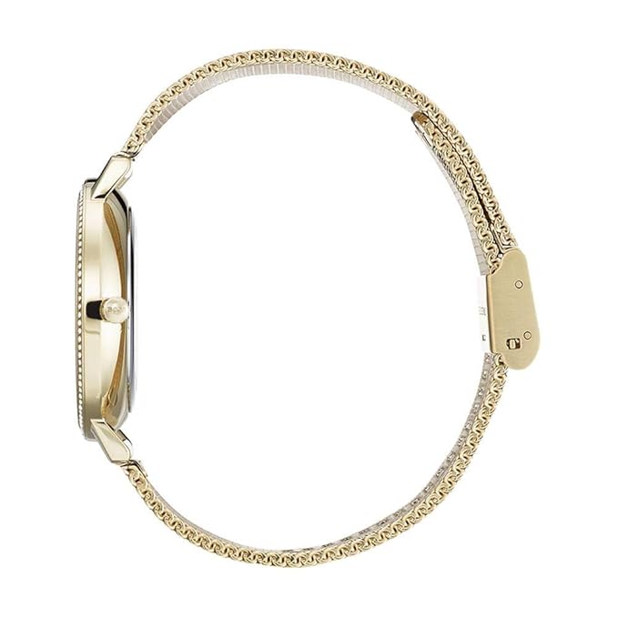 Yellow Dial Analog Watch For Women