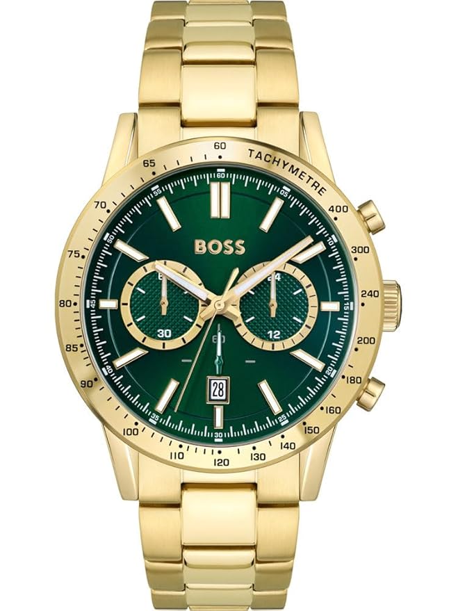 BOSS Analog Green Dial Men's Watch