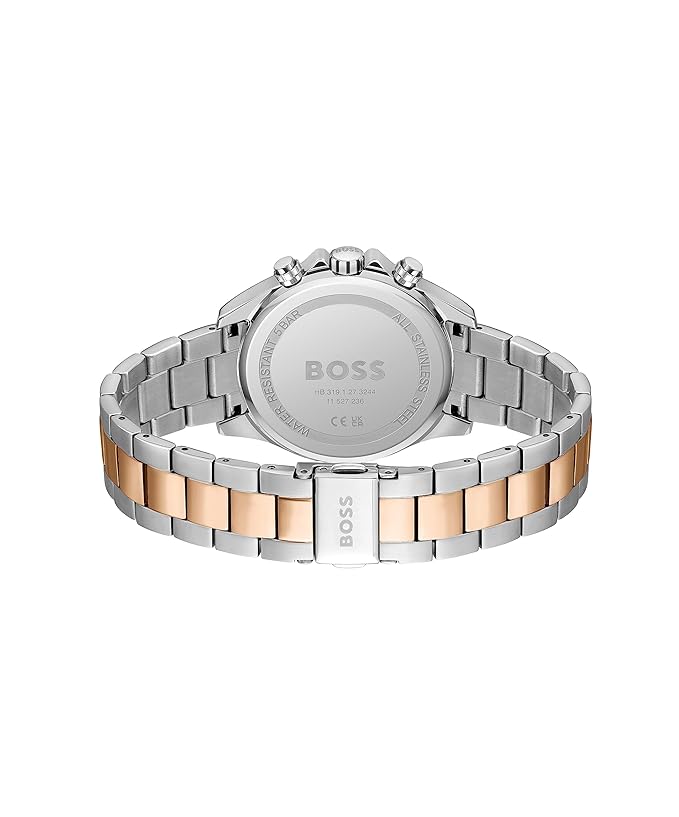 BOSS Hugo Stainless Steel Novia Analog Brown Dial Women Watch, Multi-Color Band