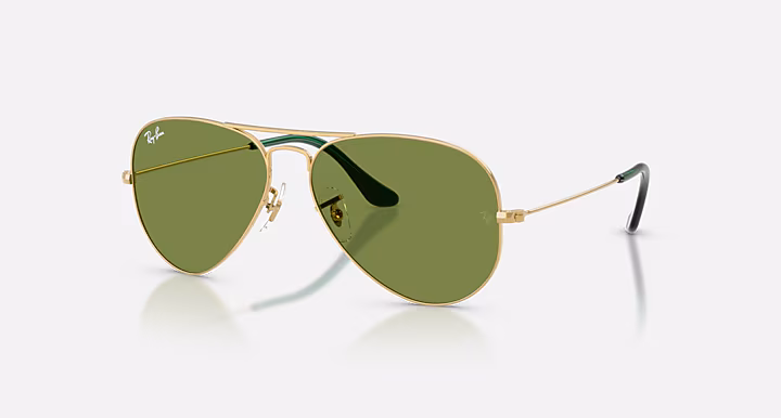 AVIATOR LARGE METAL Sunglasses in Arista Gold