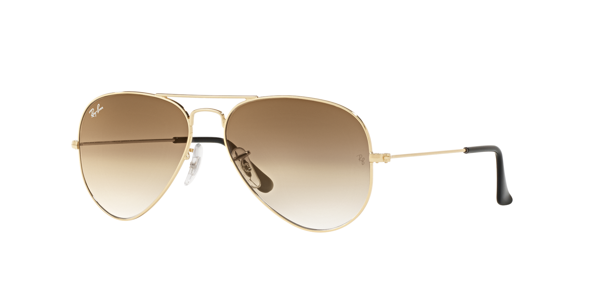 AVIATOR GRADIENT Gold Metal Sunglasses