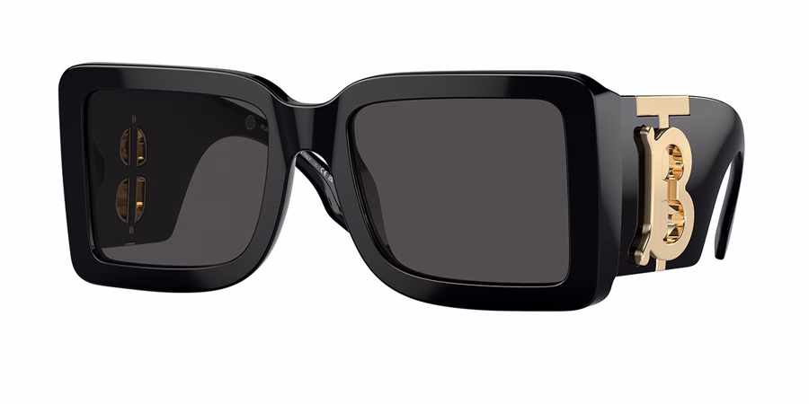 BURBERRY Sunglasses  Black Dark Grey FOR WOMEN