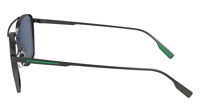 Lacoste Matte Dark Gunmetal