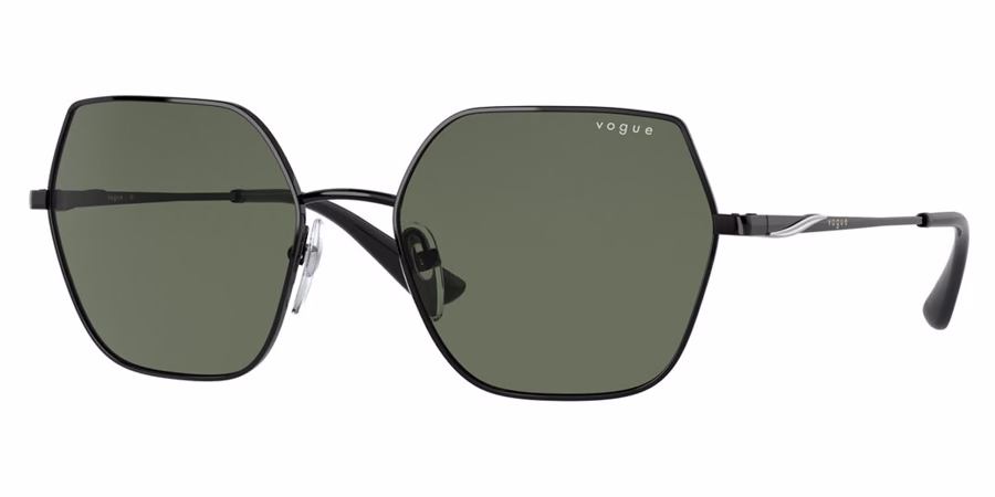Vogue Sunglasses Silver - Dark Green - Metal